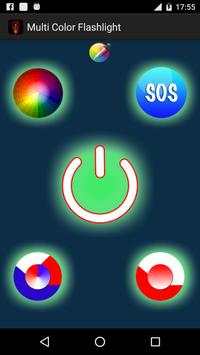 Multi Color Flashlight screenshot 3