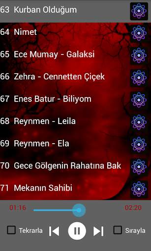 Turkish POP Music 75 songs OFFLİNE screenshot 1