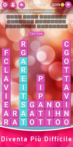 Parole Puzzle - Bellissimo gioco del vocabolario screenshot 2