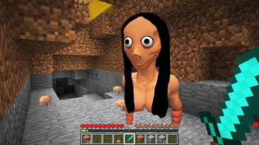 MOMO in MCPE mod screenshot 1