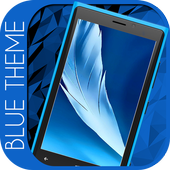 Blue Theme and Launcher 2017 icon