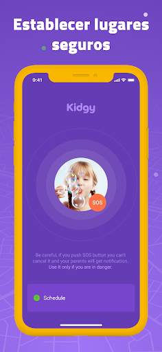 Mobile Tracker App - Kidgy screenshot 3