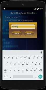 Text Ringtone Creator screenshot 5