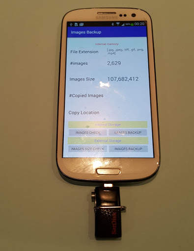 Image Backup Locally on USB_ screenshot 1