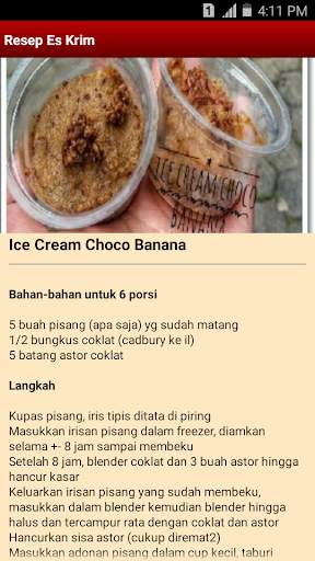 Resep Es Krim screenshot 5