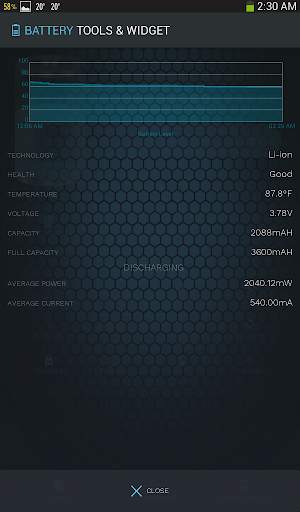 Battery Tools & Widget for Android (Battery Saver) screenshot 9