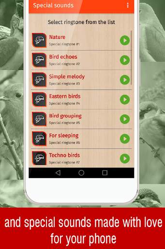 bird ringtones for phone, bird sounds ringtones screenshot 5
