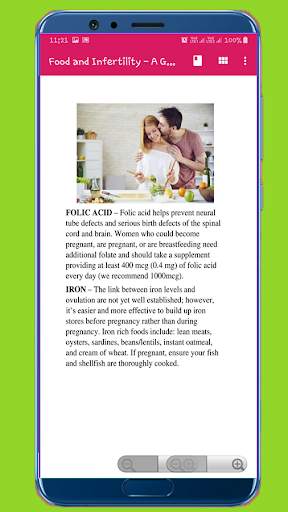 Food and Infertility screenshot 3