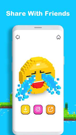 Voxel - 3D Color by Number & Pixel Coloring Book screenshot 8
