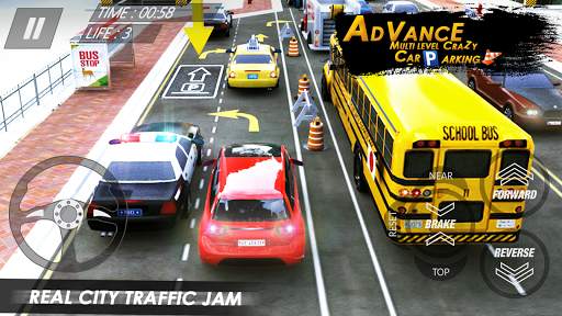 Advance Multi Level Crazy Car Parking & Driving screenshot 12