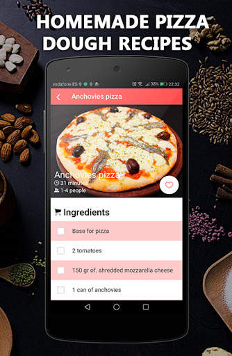 Dough and pizza recipes 4 تصوير الشاشة