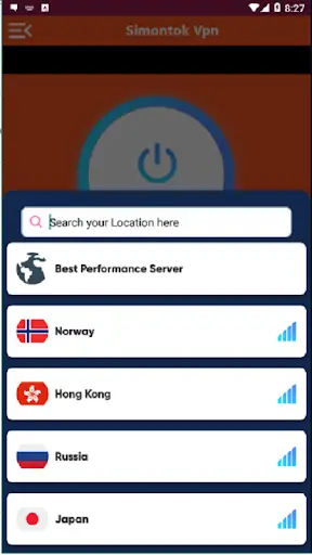 Simontok Vpn Browser screenshot 2