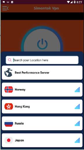 Simontok Vpn Browser screenshot 2