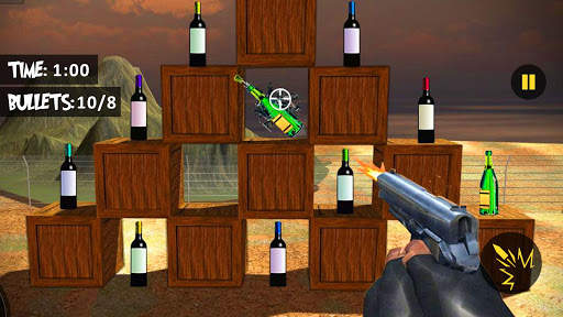 Real Sniper Bottle Shoot 2019 screenshot 1