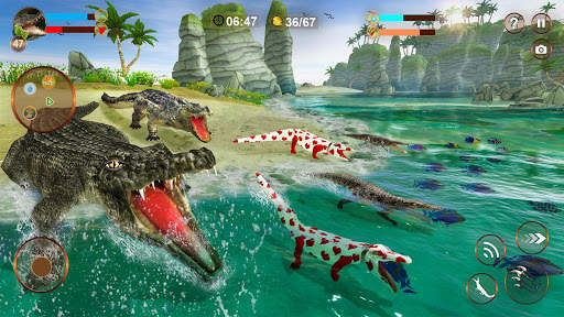 Crocodile Simulator Attack Game 3D screenshot 11