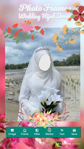 Wedding Hijab Photo Suit 2021 screenshot 6