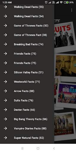 TV Series Facts screenshot 3