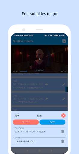 Subtitle creator screenshot 3