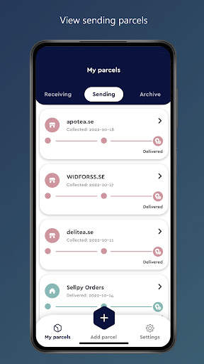 My Parcels screenshot 4