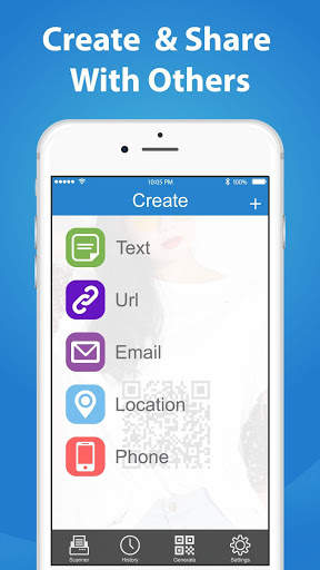 Escanear QR Código Gratis: códigos QR y escáner screenshot 2