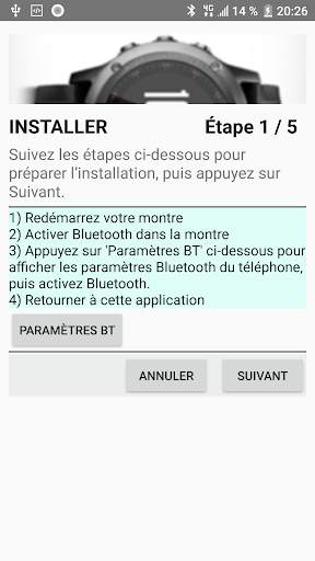 Reconnecter la montre Garmin - version héritée screenshot 3