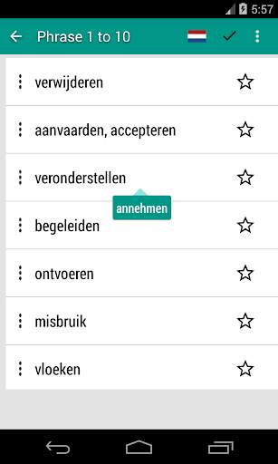 Gemeenschappelijke Duitse werkwoorden: Duits leren screenshot 6
