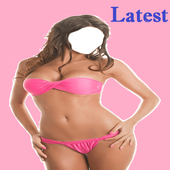 Woman Bikini Photo Suit icon