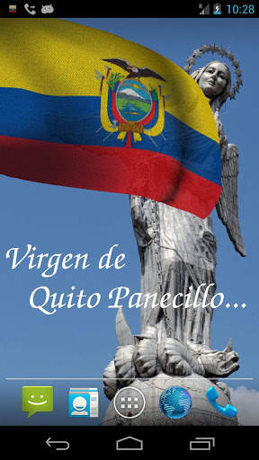 Ecuador Flag Live Wallpaper screenshot 4