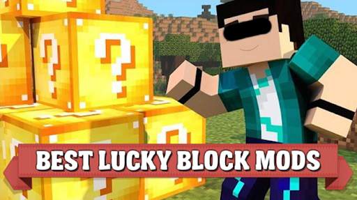 Lucky block Mod Mcpe screenshot 4