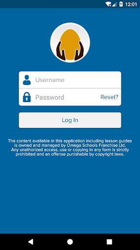 Omega Schools (Teacher App) 1 تصوير الشاشة
