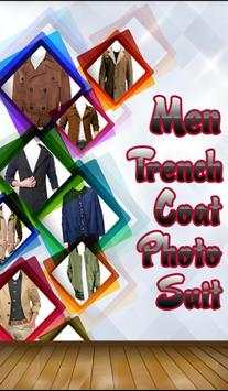 Men Trench Coat Photo Suit screenshot 1