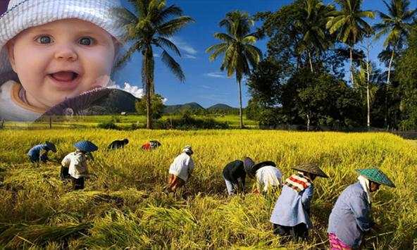 Village agriculture photo frame application screenshot 20