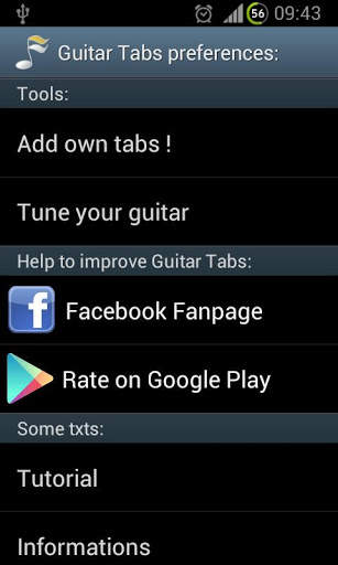 Guitar Tabs screenshot 4