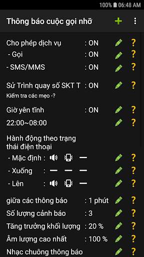 Thông báo cuộc gọi nhỡ screenshot 1