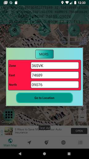 UTM MGRS Finder screenshot 6