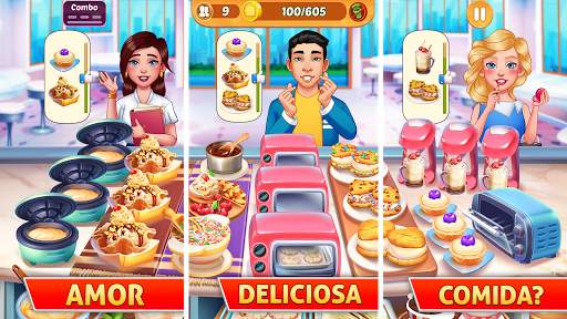 Kitchen Craze : juegos de cocina y juegos comida screenshot 1