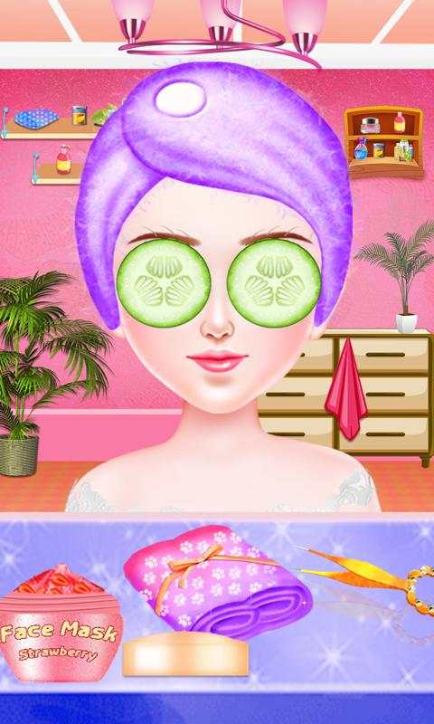 Doll Princess Makeover - Girls free makeup game screenshot 2