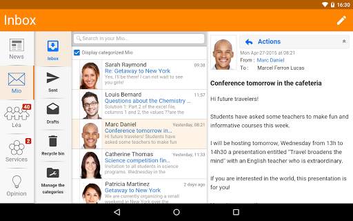 Omnivox Mobile screenshot 8