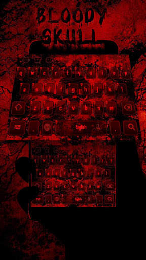 Bloody Skull Keyboard screenshot 2