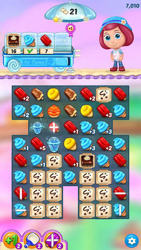Ice Cream Paradise: Dopasuj 3 screenshot 8
