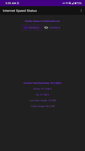 Net Speed Status screenshot 6