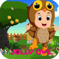 Best Escape Game 410 -  jolly owl Rescue Game logo