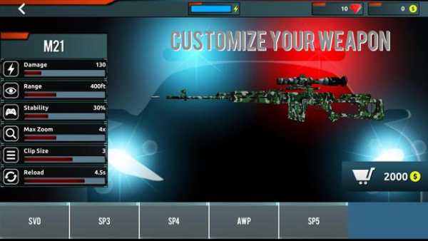 3D Sniper City Hunt Shooter screenshot 8