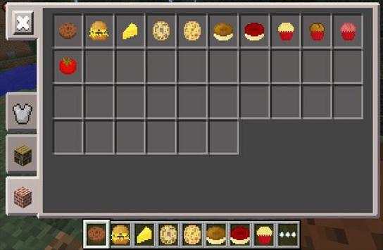 Food mod for minecraft screenshot 1