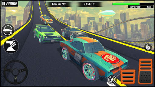 Extreme Hot Wheels GT Racing Fever : Car Stunts 3D screenshot 3