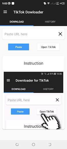 Free Video Downloader for TiKToK No Watermark screenshot 2