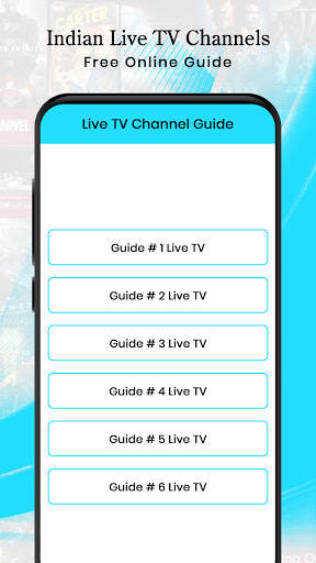 Indian Live TV Channels Free Online Guide screenshot 2