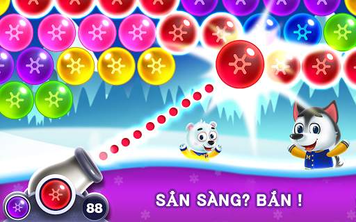 Frozen Pop - Bắn Bong Bóng screenshot 2