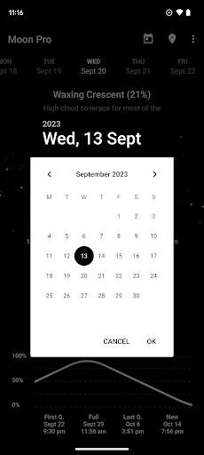 My Moon Phase - Lunar Calendar screenshot 3