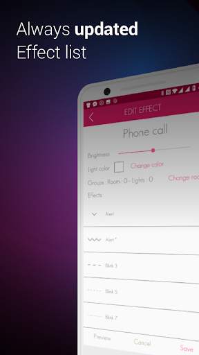 Hue Notification - notification philips hue app screenshot 4